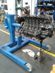 Naprawa i montaż silnika napędowego motorówki inspekcyjnej Lucynka