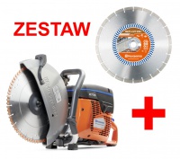 Zestaw przecinarka Husqvarna + tarcza Tacti Cut S50 Plus