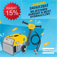 Kampania: "Zaoszczędź na zestawie agregat & młot hydrauliczny"