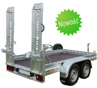 Przyczepa do przewozu minikoparek DMC 3500 kg