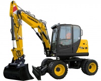 Koparka kołowa Yanmar B75W