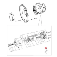 Zestaw uszczelnień pompy hydraulicznej   SV20