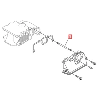Szpilka mocowania wtryskiwacza   L40-100
