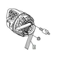 Pasek wielorowkowy 6PK2080