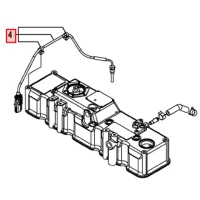 Czujnik temperatury spalin   3/4TNV88C