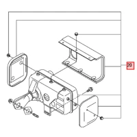 Tłumik silnika   L100N/V