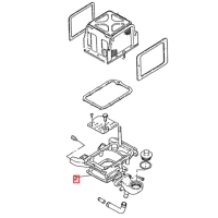 Uszczelka pod wspornik skraplacza   TS105C-GBB