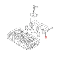 Kolektor wydechowy   3TN/TNE/TNV82-84