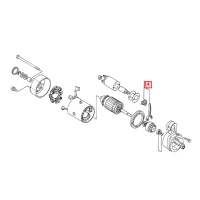 Dźwignia bendixa L40-L100 (HITACHI)