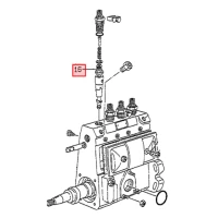 Zaworek pompy wtryskowej   4TNE106T