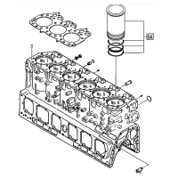 Tuleja cylindra 6HY