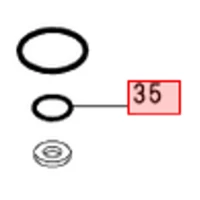 O-ring pokrywy zaworów L40
