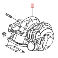 Turbosprężarka RHF5   4TNV98T-Z