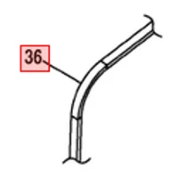 Pasek klinowy A39,5