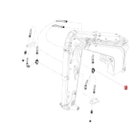 Zawór hydrauliczny linii PTO lewy 1/2"   ViO33-6/ViO38-6