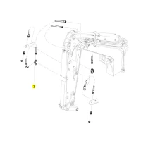 Zawór hydrauliczny linii PTO prawy 1/2"   ViO33-6/ViO38-6