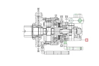 Hydromotor silnika obrotu   HR16