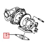 Uszczelka pod turbospężarkę - wyjście