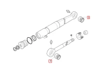 Łożysko wahliwe GE45 GS 2RS LS