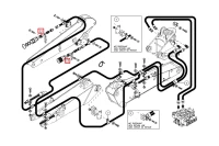 Króciec do szybkozłacza hydraulicznego    L12xM22 - E - 250BAR