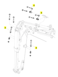 Przewód hydrauliczny H106BV104W