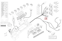 Kostka elektryczna 8-pinowa - wtyk