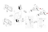 Uszczelka (adapter) lampy tulnej (LED)   B/TW