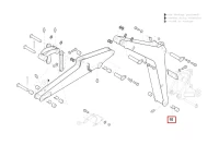 Półpanewka dystansowa 1x58x79 / 425K