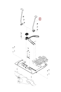 Dźwignia sterowania jazdą lewa   SK/SV15VT-19VT