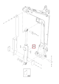 Siłownik boom-u   SK/SV/ViO