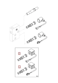 Solenoid zaworu rozdzielacza