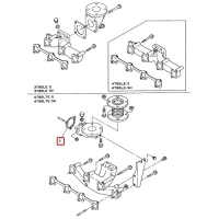 Uszczelka pod turbosprężarkę - wyjście   3T95LE/4T95L
