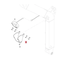 Osłona lampy roboczej zółta   SV16/SV18