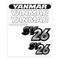 Zestaw naklejek "SV26"