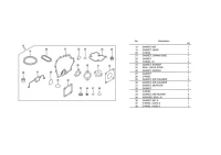 Komplet uszczelnień silnika   L48N6FF1P1AA