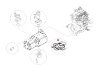 Zestaw uszczelnień pompy hydraulicznej    SV120/TW110/TC125