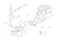 Sprzęgło pompy hydraulicznej   HML32/TW85