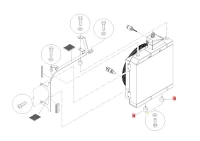 Amortyzator gumowy 40x20   AG M10X10 / IG M10