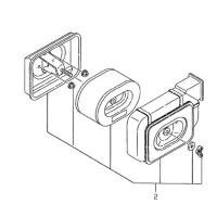 Filtr powietrza kompletny   L40-L100