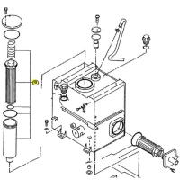 Filtr oleju hydraulicznego układu powrotu kompletny   B15-B37V