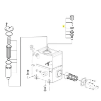 Filtr odpowietrznika zbiornika oleju hydraulicznego   B15-B18