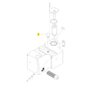 Filtr odpowietrznika zbiornika oleju hydraulicznego   SK/SV16-22