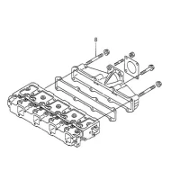 Śruba dwustronna M8x45