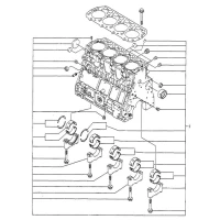 Blok silnika   4D106E/4TNE106