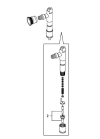Końcówka wtryskiwacza /159P175VBD0/   4TNV84-98