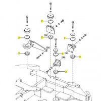 Amortyzator pod silnik  B/SV/ViO